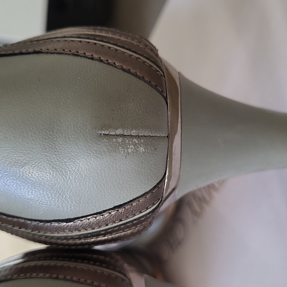 Jimmy Choo Size 37 Blue & Silver Bridal Shoes - Picture 6 of 10